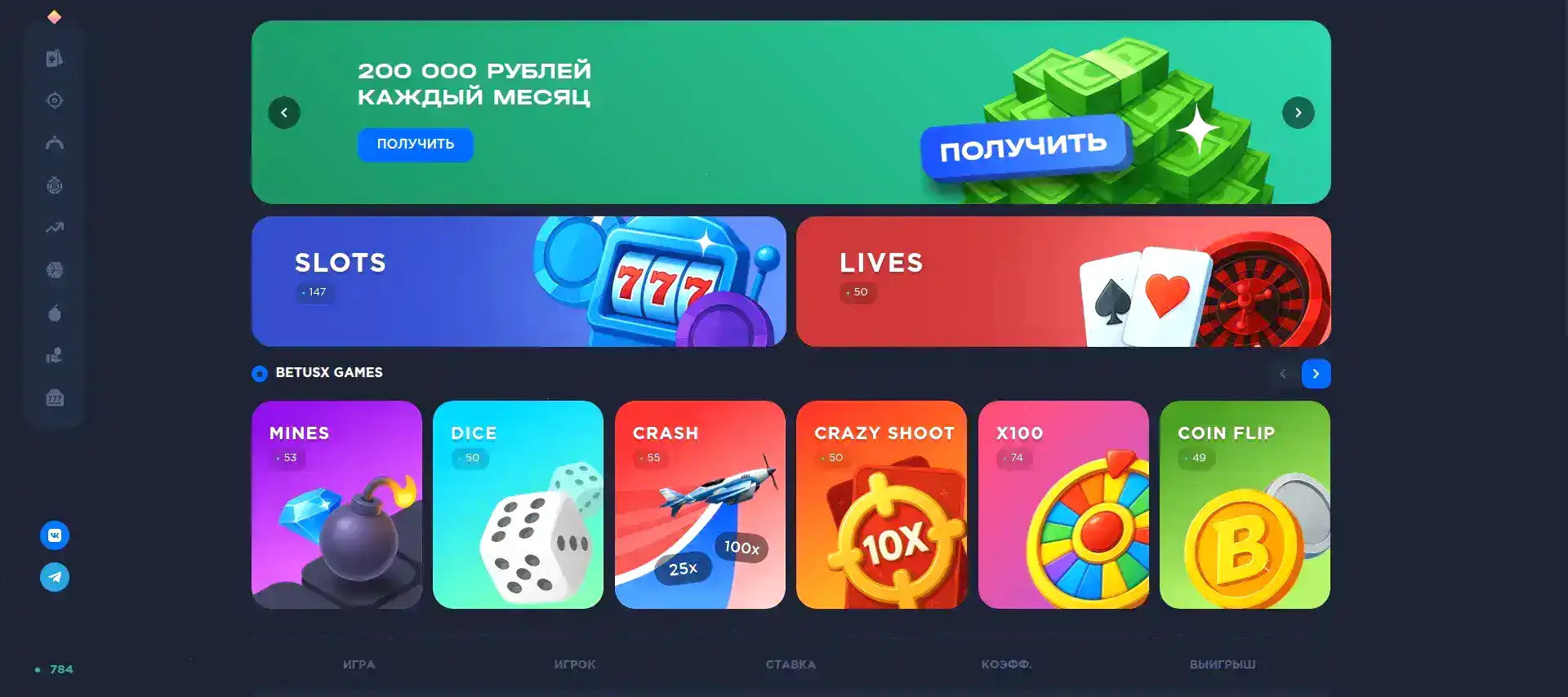 Слоты и live игры Мэд